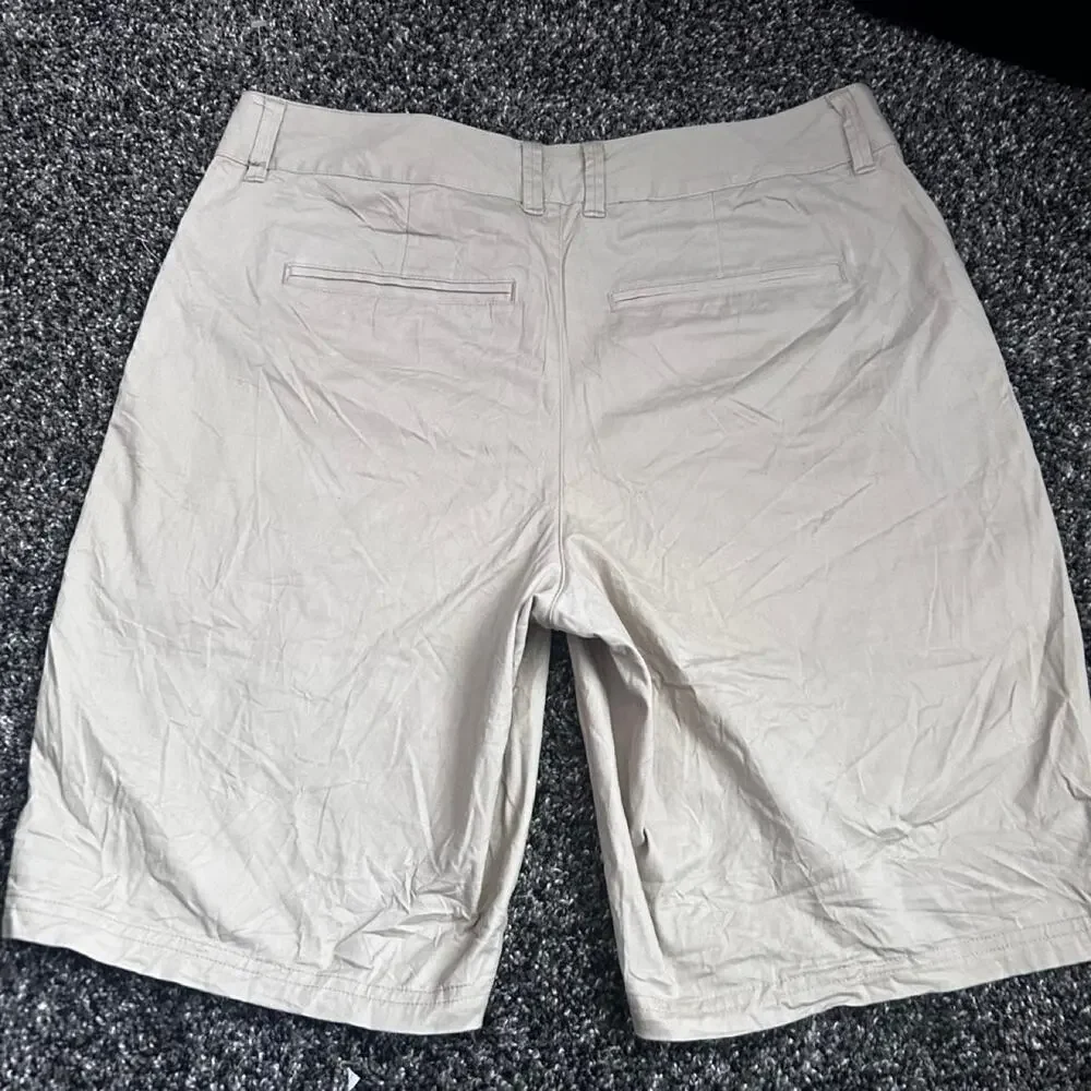 Mens oakley tan chino golf shorts